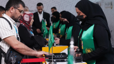 مغادرة أولى رحلات المستفيدين من مبادرة "طريق مكة" من مدينة أنقرة بالجمهورية التركية