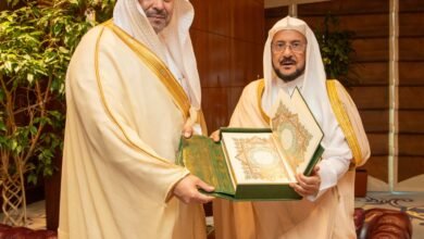وزير الشؤون الإسلامية يستقبل سفير خادم الحرمين الشريفين المعين حديثاً لدى الجمهورية اللبنانية