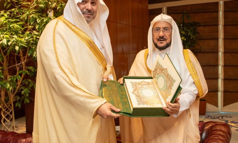 وزير الشؤون الإسلامية يستقبل سفير خادم الحرمين الشريفين المعين حديثاً لدى الجمهورية اللبنانية