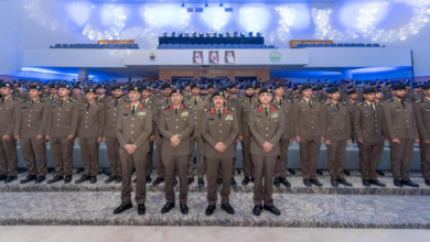 برعاية الأمير عبدالعزيز بن سعود.. مدير الأمن العام يشهد حفل تخريج الدورة التأهيلية لأعمال قطاع الأمن العام للضباط الخريجين